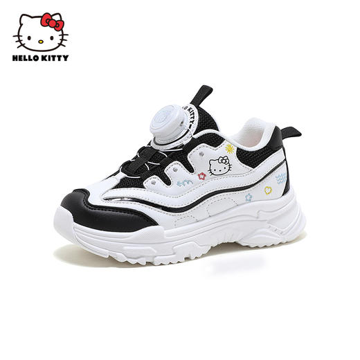 HelloKitty童鞋儿童运动鞋2024春季新款女孩跑步鞋学生旋钮老爹鞋 商品图3