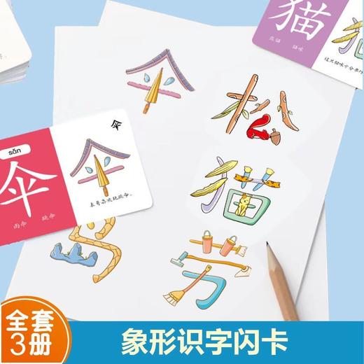儿童识字闪卡幼小衔接卡牌幼儿启蒙早教3-5岁600识字卡 商品图4