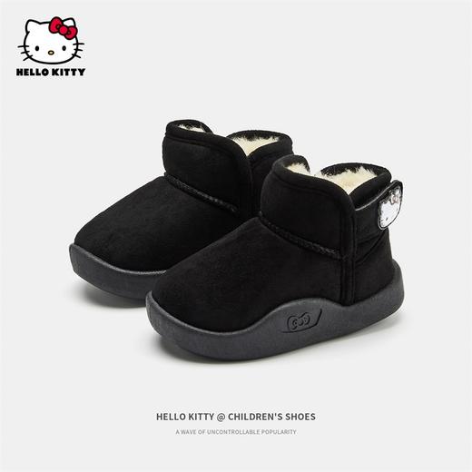 HelloKitty童鞋儿童棉鞋冬季女童加绒保暖棉靴宝宝软底雪地靴22-30 K3546805 商品图2