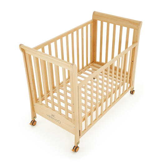 英氏婴儿床0-4岁原木小床新生儿实木床184A0769 商品图2