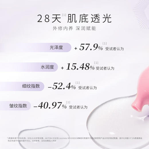 枫缇枫缇红石榴熬夜提亮精华夜间保湿胶囊紧致抗皱30粒 商品图6