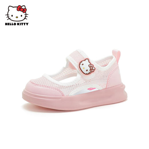 HelloKitty童鞋女童框子鞋2024夏季新款儿童镂空透气运动休闲鞋 K3526821 商品图0