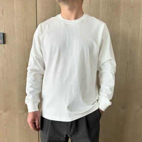 24春夏男士水洗酵棉平纹圆领长袖T恤【包邮+三天无理由退huan】