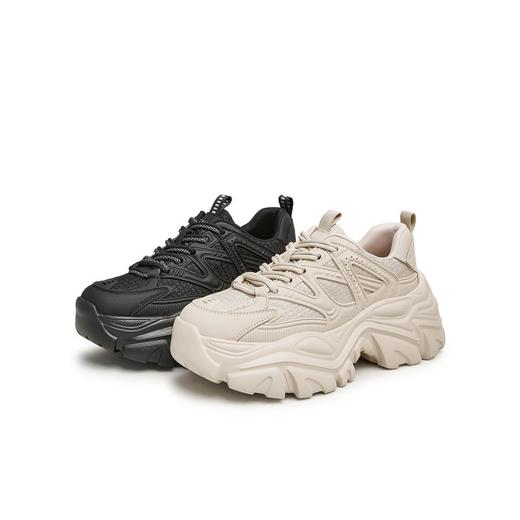 2楼天美意女鞋BH341厚底老爹鞋时尚百搭运动鞋 商品图0