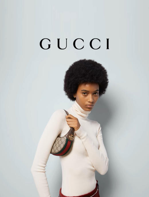 【2F】Luxemporium睿锦尚品 GUCCI古驰 Ophidia系列GG女士迷你手袋腋下包肩背包 商品图2