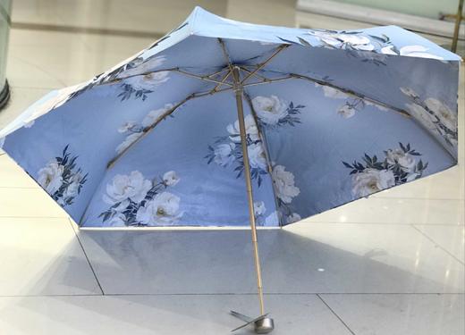 优品堂【如花如歌3】 五折、金骨、双面花、全遮光超轻防紫外线伞 商品图14