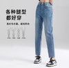 【蓝牛仔老爹裤】臣禾 梨形身材BI入 休闲裤9241060102【金猪甄选】  商品缩略图5
