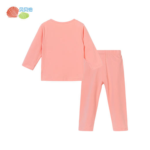 2024春秋新款男女宝宝套头内衣套装中大童舒适莱卡长袖家居服ZB1DT030 商品图5