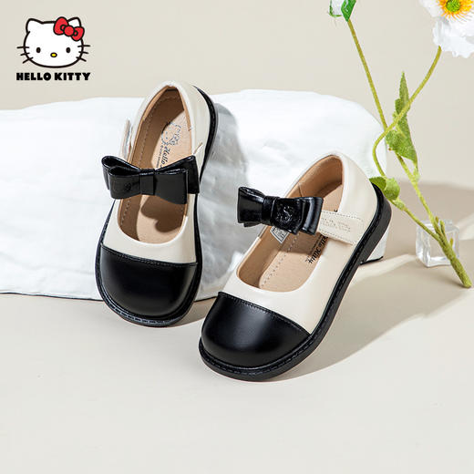 HelloKitty童鞋女童小皮鞋春秋新款女孩公主鞋宝宝软底单鞋潮26-35 K3536896 商品图1