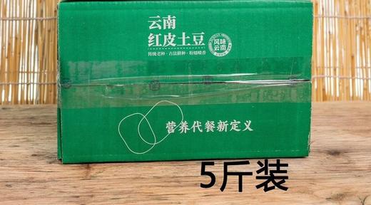 【云南高原红皮土豆】红皮黄心 粉面口感 富含花青素 商品图3