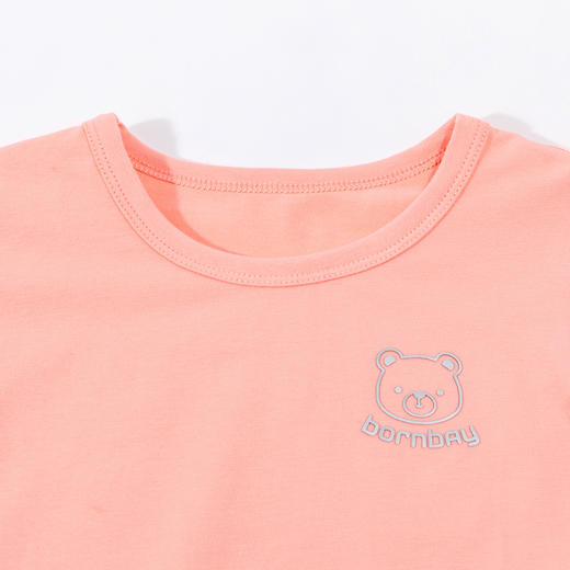 2024春秋新款男女宝宝套头内衣套装中大童舒适莱卡长袖家居服ZB1DT030 商品图6