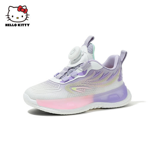 HelloKitty童鞋女童透气运动鞋春秋旋钮跑步鞋28-35 K3516847 商品图1