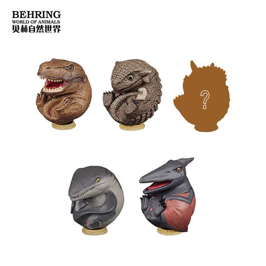 BehringWorld贝林自然世界 吃胖的系列-史前篇 盲盒 商品图3