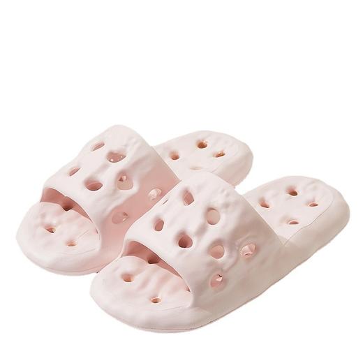 【39.9两双】莲藕漏水款浴室防滑夏季两用拖鞋eva家用厚底踩屎感凉拖鞋 商品图4