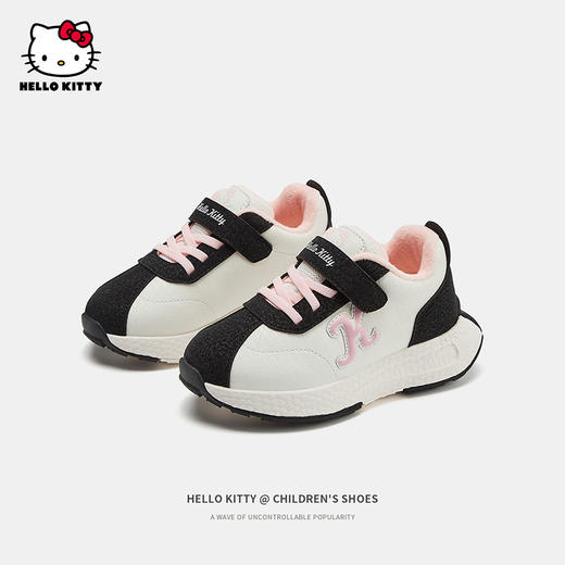 HelloKitty童鞋女童运动鞋冬季2023新款儿童棉鞋大童加绒保暖鞋 商品图3