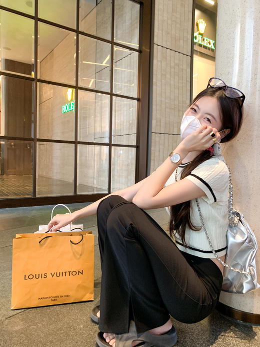 <曾小咸推荐>【起司甜茶】针织短袖 商品图6