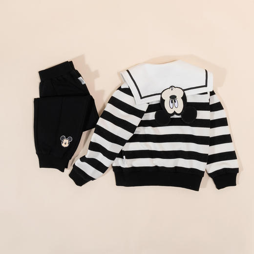 迪士尼童装女童套装甜美休闲卫衣套装 ZD1DT005 商品图9