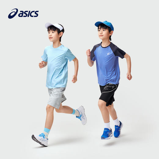 ASICS/亚瑟士童装2024春夏季男女童莫代尔顺滑短裤柔软舒适运动裤 商品图4