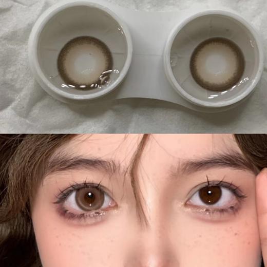 正品大直径年抛 Sheepcon长岛冰茶美瞳 直径14.5着色14.3 韩国产 商品图4