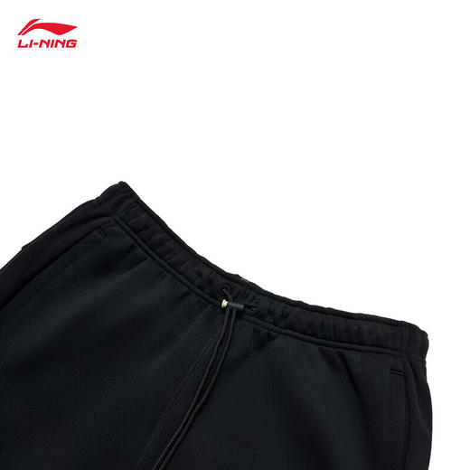 李宁反伍实战系列丨保暖卫裤男子卫裤2024图案字母束脚运动裤AKLU085 商品图7