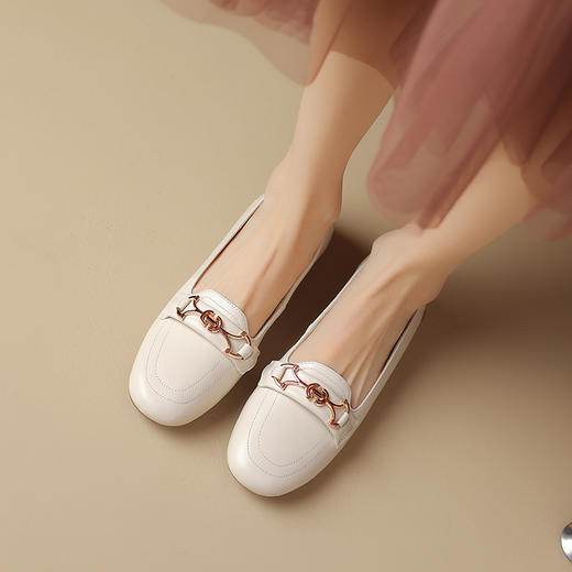 【预售5天】经典款式，里外头层羊皮软呼呼平底单鞋AJ&AJ9308 商品图2