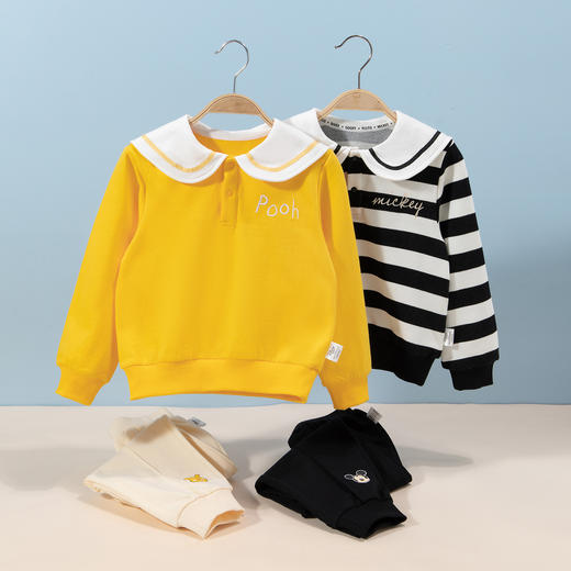 迪士尼童装女童套装甜美休闲卫衣套装 ZD1DT005 商品图6