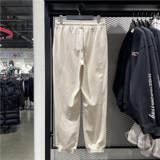 宁（LI-NING）2024春新款女子健身系列运动时尚休闲宽松软弹束脚卫裤 AKLU114 商品图5