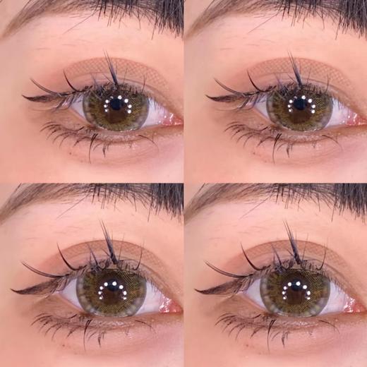 正品大直径年抛 Sheepcon纸杯蛋糕棕美瞳 直径14.5着色14.4 韩国 商品图2