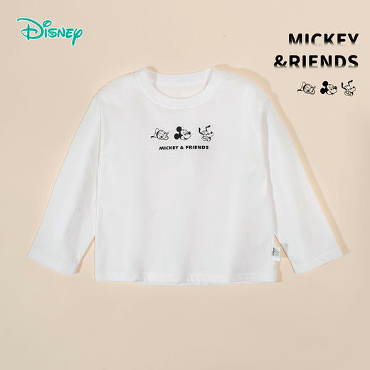 迪士尼纯棉长袖T恤ZD1DS018 商品图1