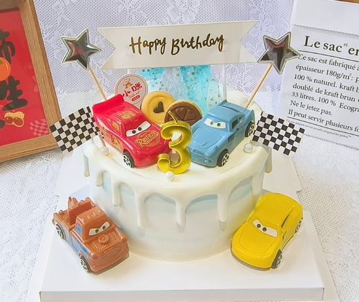 汽车总动员蛋糕 商品图0