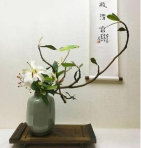 中式创意插花沙龙活动