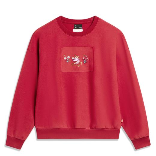 李宁-日进斗金系列女子套头卫衣AWDU034 商品图3