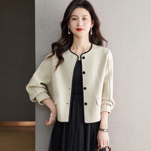 QY0616新款时尚洋气显瘦薄款春季针织衫女上衣 商品图4