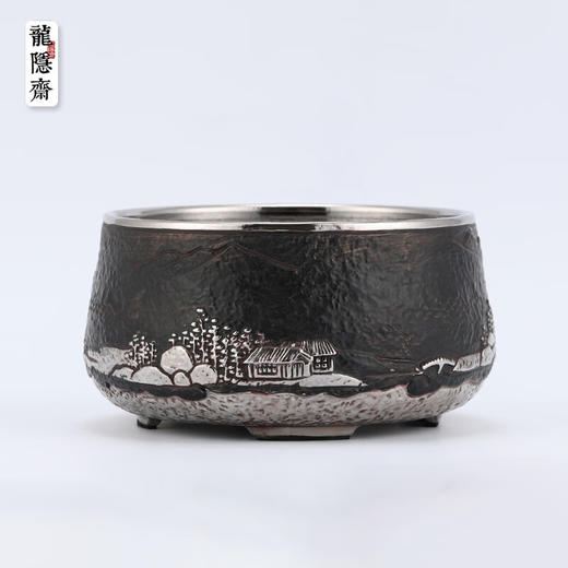 厂家直发/龙隐斋 烟波千里静音电陶炉【铁包银】煮茶 1000W大功率德国炉芯可定时 商品图0
