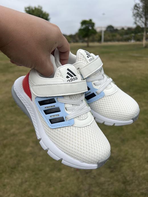 225-2 新款网面魔术贴松紧儿童运动鞋 商品图1