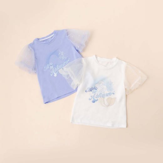 【商城同款】迪士尼童装女童T恤可爱圆领短袖T恤232DS0975 商品图2