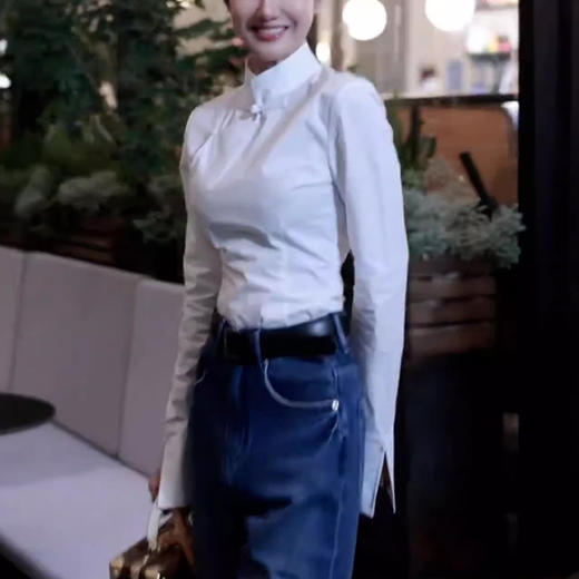 裁缝学苑AQ240新中式立领盘扣衬衫纸样女装春秋修身衬衣上衣版型图纸 商品图4