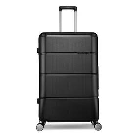 厂家直发（3-5天发货，着急勿拍）新秀丽 横向纹理行李箱防刮抗压旅行箱登机箱 TU2*09001黑色20英寸