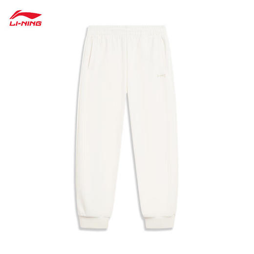 李宁日进斗金丨钟楚曦同款女装卫裤2024春季龙年运动裤AKLU028 商品图6