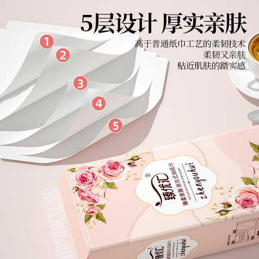 「10大提！送挂钩」悬挂式抽纸居家日用卫生纸亲肤柔韧面巾纸加大加厚纸巾 商品图2