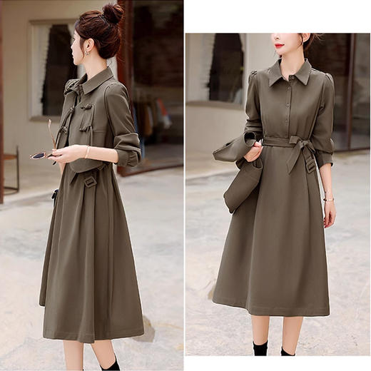 裁缝学苑AX176 时尚新中式连衣裙纸样马甲女款套装服装衣服打版裁剪 商品图3