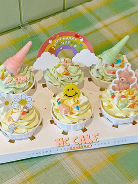 童趣纸杯蛋糕(6个装)