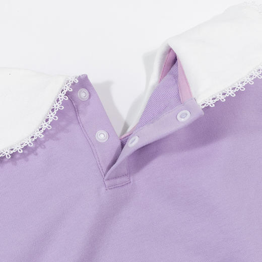 迪士尼（Disney）春秋女童纯棉套装时尚百搭运动休闲卫衣长裤两件套装 ZD1DT018 商品图3