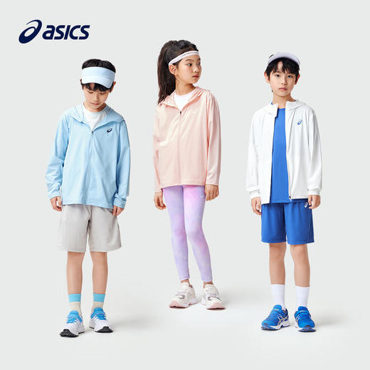 ASICS/亚瑟士童装2024春夏季男女童UPF50+防晒服防紫外线柔软外套 商品图4