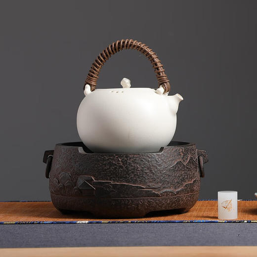 龙隐斋/厂家直发 龙隐斋 烟波千里电陶炉老岩泥煮茶功夫茶专用静音电茶炉烧水炉泡茶炉 商品图7