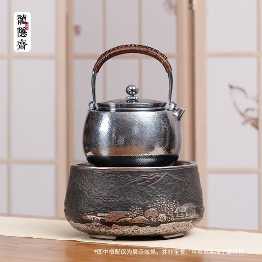 厂家直发/龙隐斋 烟波千里静音电陶炉【铁包银】煮茶 1000W大功率德国炉芯可定时 商品图8