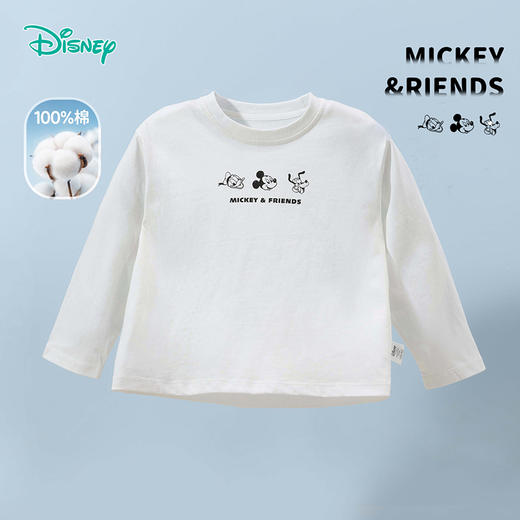 迪士尼纯棉长袖T恤ZD1DS018 商品图0