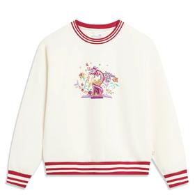 李宁-日进斗金系列女子套头卫衣AWDU034