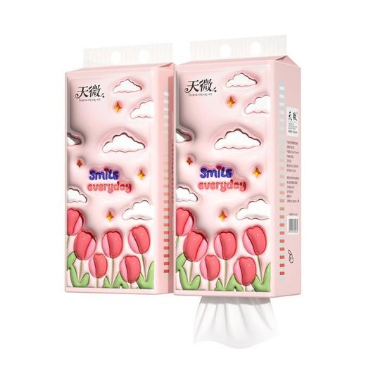 「4D压花设计！19.9到手2大提」1180张挂式居家日用抽纸纸巾抖音网红款卫生纸大尺寸面巾纸底部抽 商品图4