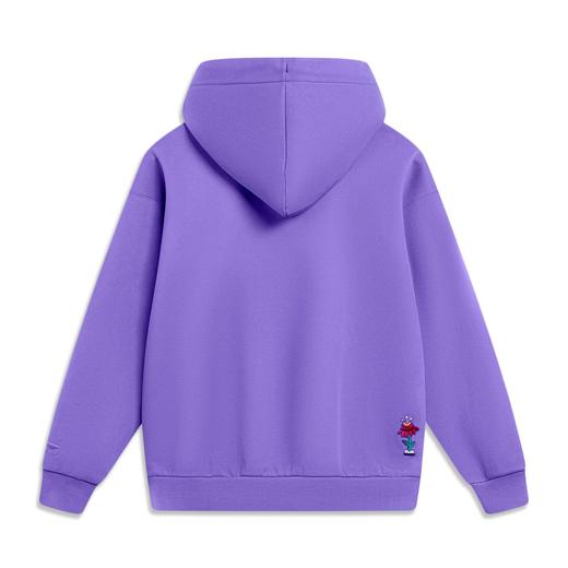 李宁-日进斗金系列男女同款宽松套头连帽卫衣AWDU049 商品图1